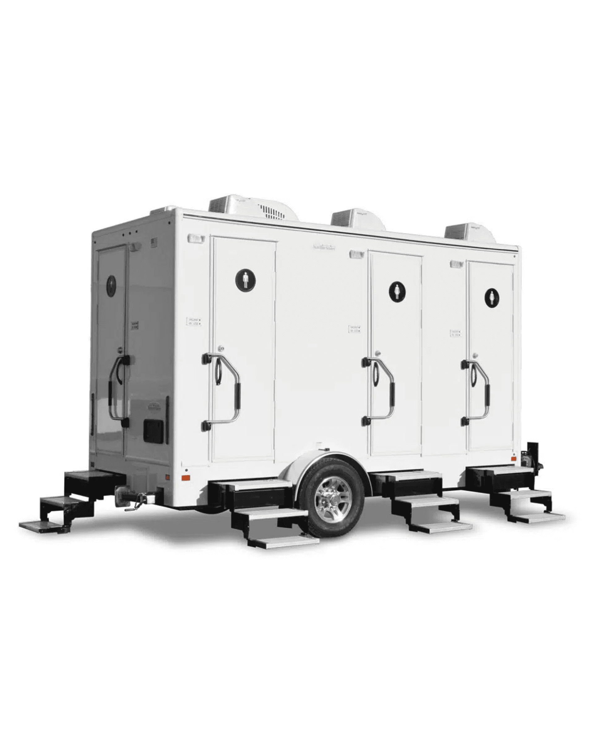 5 Stall Restroom Trailer