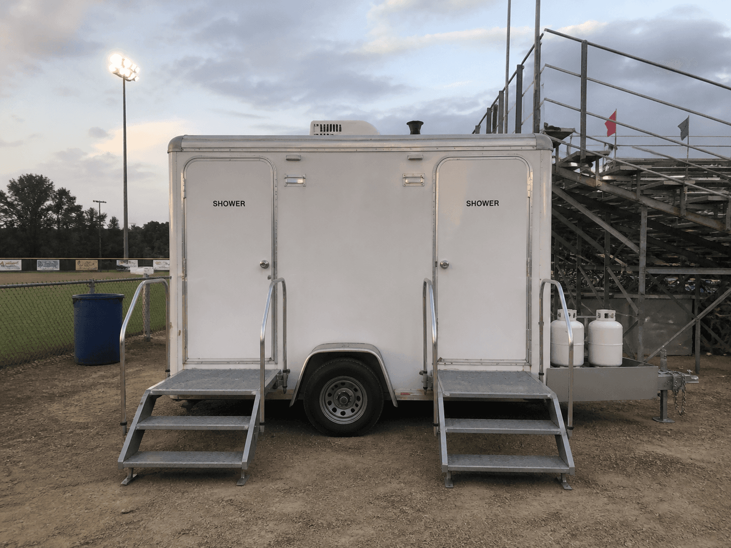 2 Stall Shower Trailer